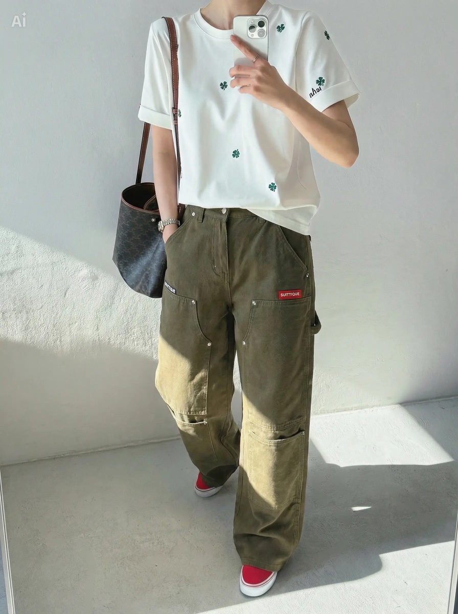 IAAN韓國代購女裝新款推薦26春夏職業熱賣人氣休閑休閑褲iaAn休閑褲