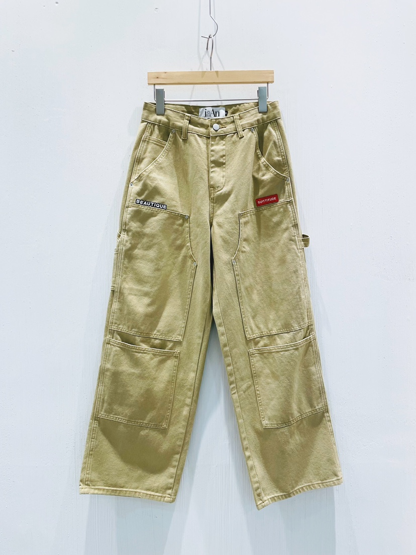 IAAN韓國代購女裝新款推薦26春夏職業熱賣人氣休閑休閑褲iaAn休閑褲圖色1