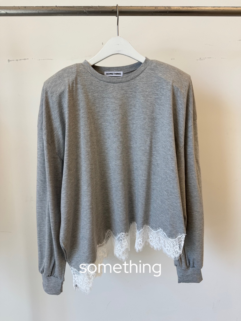 SOMETHING-L/FANCY韓國直郵實拍女裝新款職業推薦長袖T恤SOMETHING-L/FANCY長袖T恤圖色2