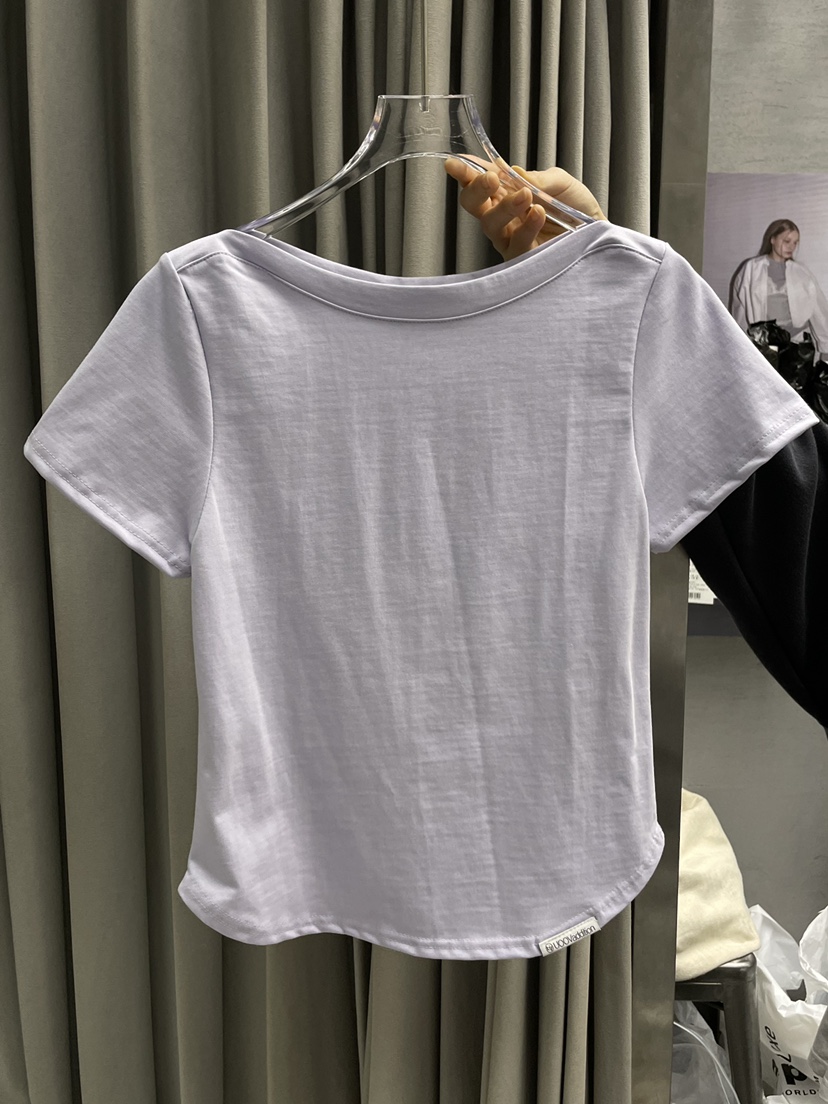 UOOV韓國東大門直郵女士新品26春夏休閑職業人氣推薦熱賣T恤UOOVT恤圖色4