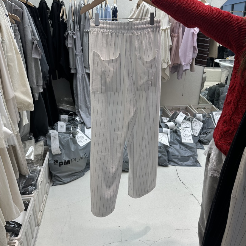 HUMMING BIRD韓國東大門直郵女士新款推薦人氣休閑褲亞麻布HUMMING BIRD休閑褲