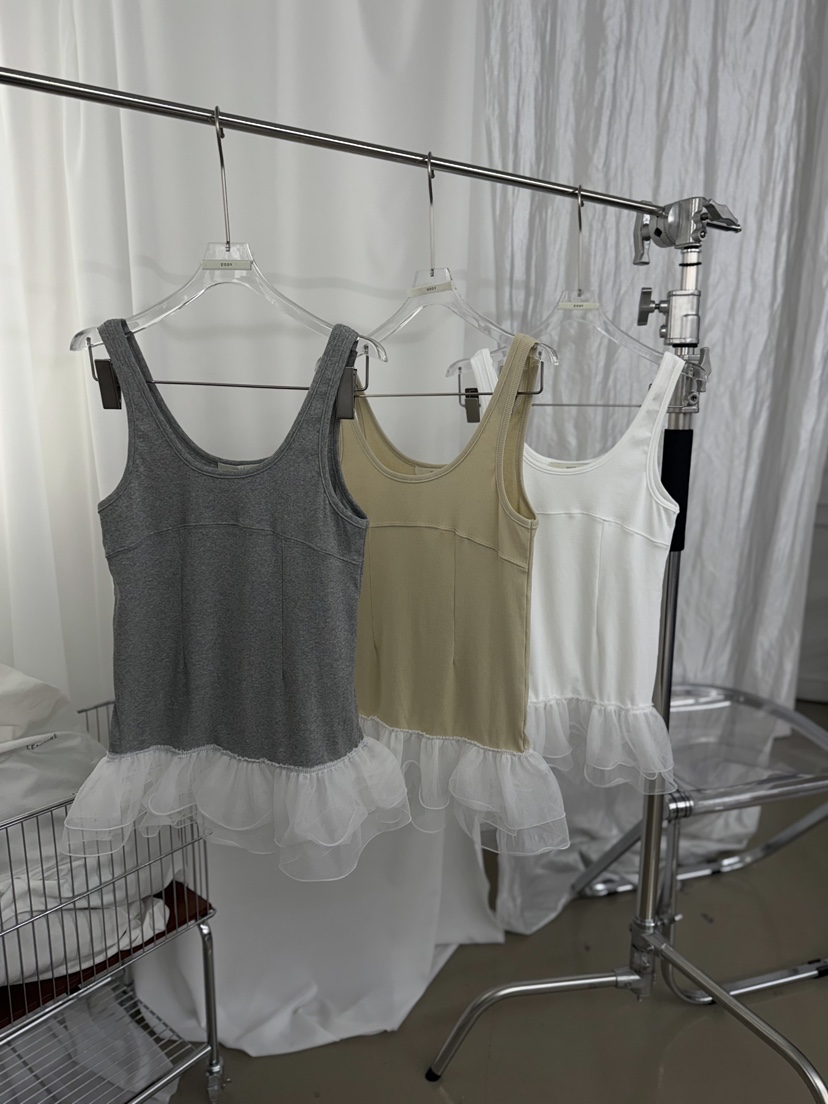 UOOV韓國直郵實拍女裝新品熱賣人氣職業推薦時尚吊帶背心UOOV吊帶/背心