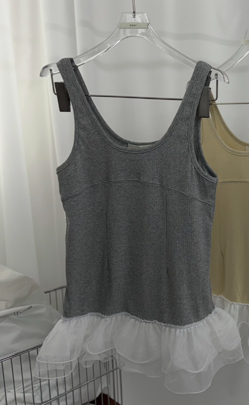 UOOV韓國直郵實拍女裝新品熱賣人氣職業推薦時尚吊帶背心UOOV吊帶/背心圖色3