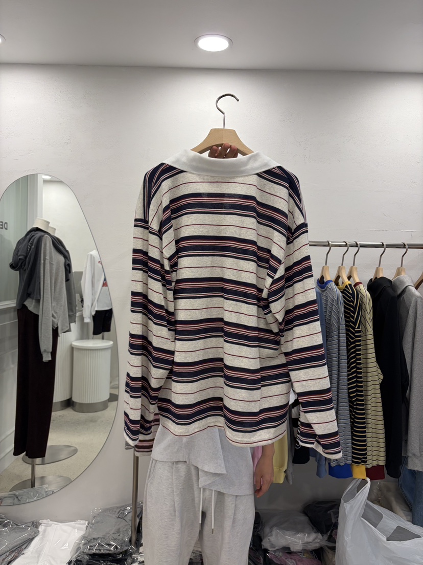 DELICATE韓國代購女裝新款推薦26春夏時尚休閑職業長袖T恤DELICATE長袖T恤