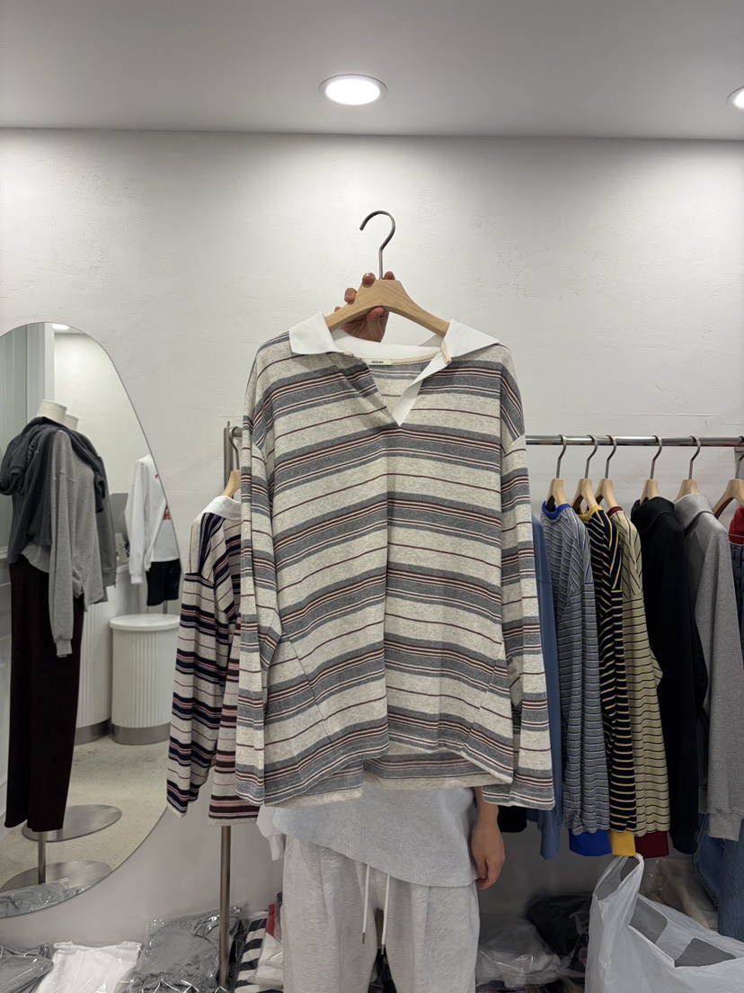 DELICATE韓國代購女裝新款推薦26春夏時尚休閑職業長袖T恤DELICATE長袖T恤圖色1