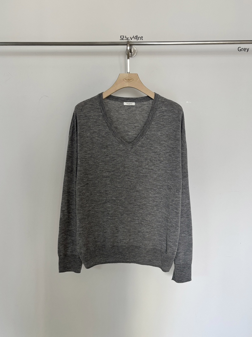 VERGAMOT韓國直郵實拍女裝新品職業熱賣26春夏休閑針織衫VERGAMOT針織衫圖色3