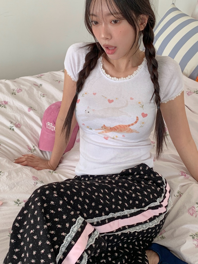 MORE THAN-P韓國東大門代購女士新品人氣推薦時尚26春夏T恤MORE THANT恤