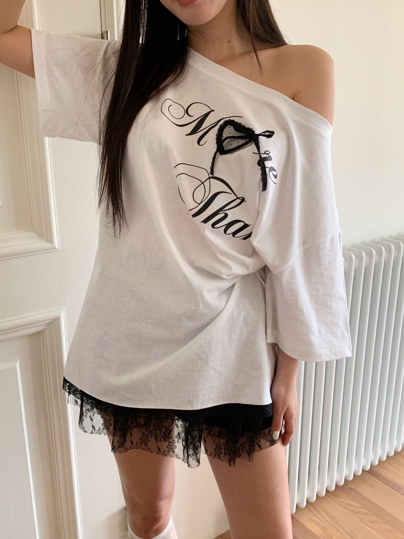 MORE THAN-P韓國東大門代購女裝新品26春夏推薦時尚T恤MORE THANT恤