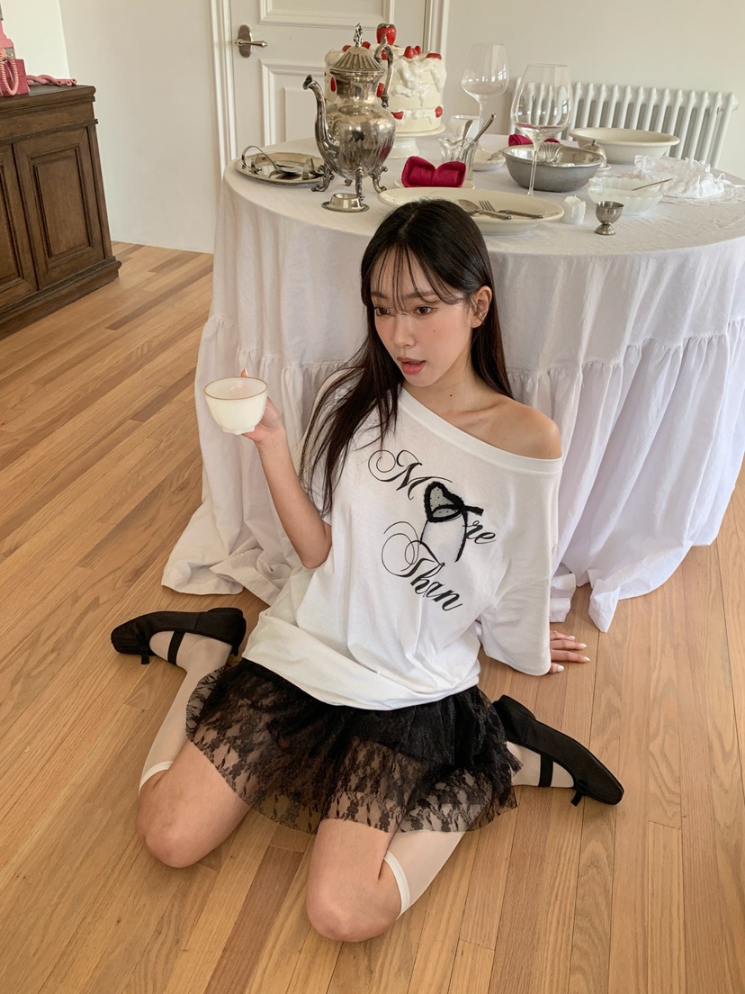 MORE THAN-P韓國東大門代購女裝新品26春夏推薦時尚T恤MORE THANT恤