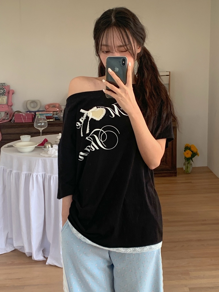 MORE THAN-P韓國東大門代購女裝新品26春夏推薦時尚T恤MORE THANT恤