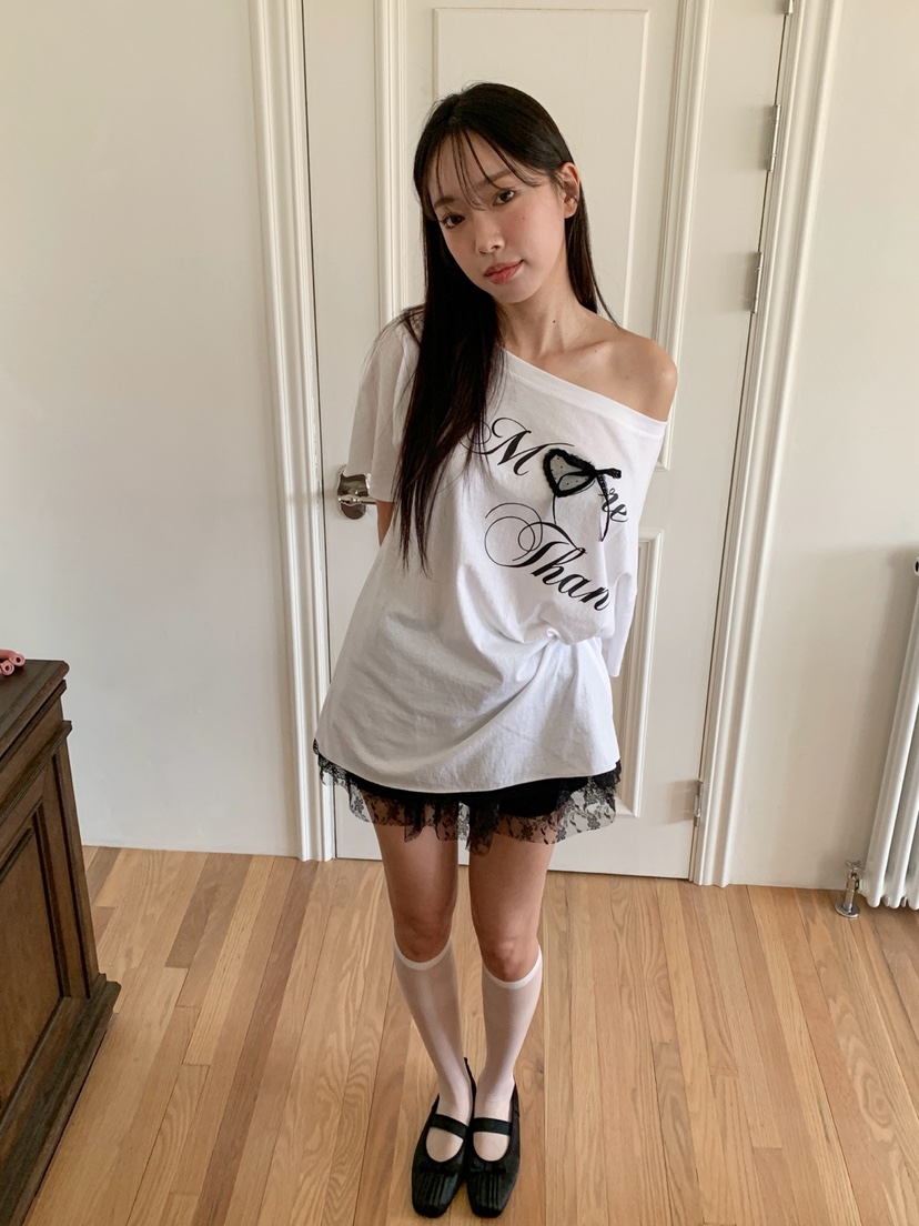 MORE THAN-P韓國東大門代購女裝新品26春夏推薦時尚T恤MORE THANT恤