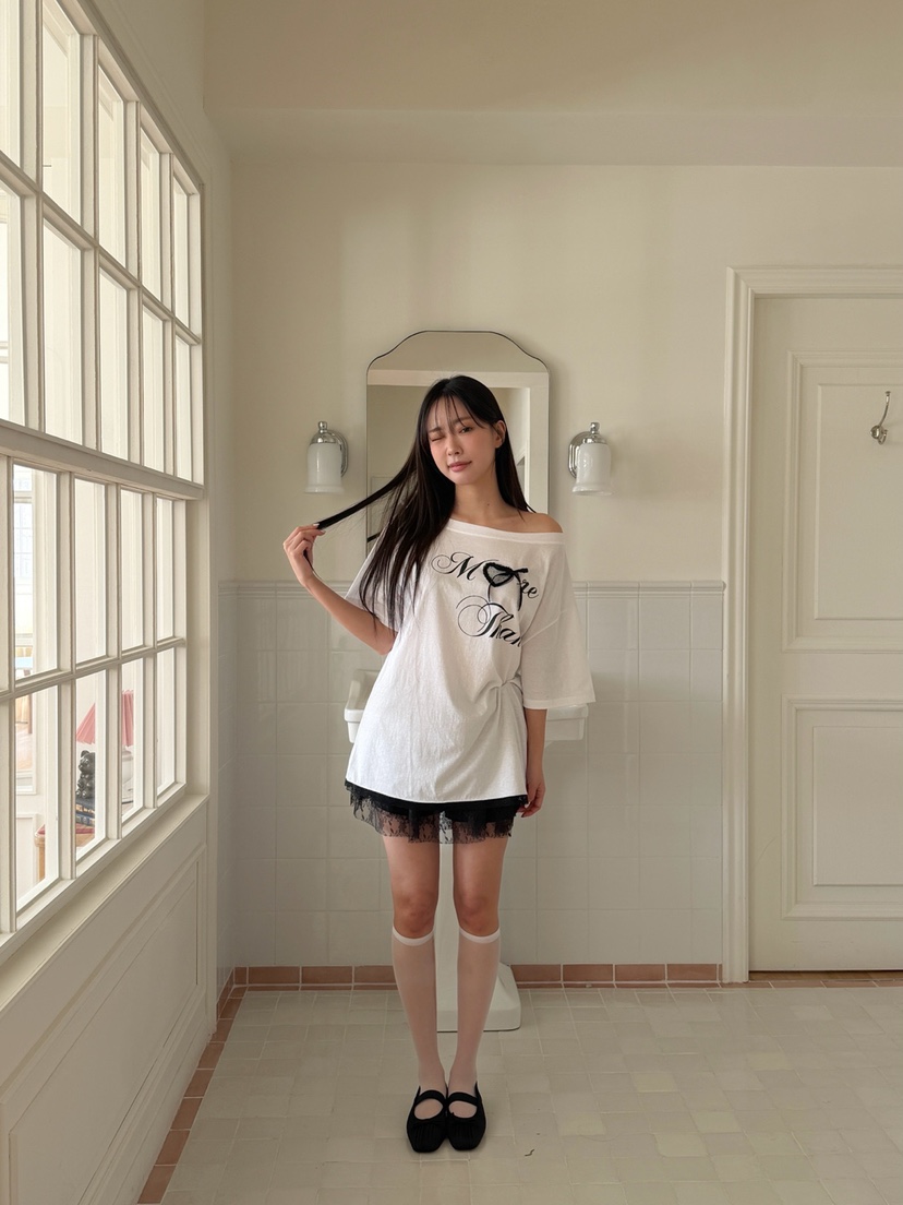 MORE THAN-P韓國東大門代購女裝新品26春夏推薦時尚T恤MORE THANT恤