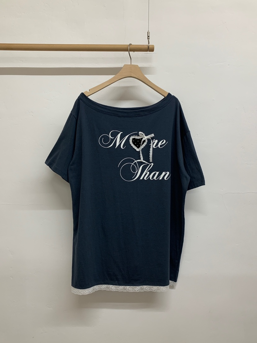 MORE THAN-P韓國東大門代購女裝新品26春夏推薦時尚T恤MORE THANT恤圖色3