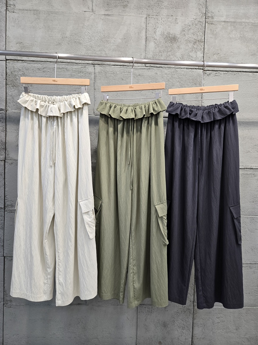 10CC韓國代購女裝新品時尚推薦26春夏職業休閑人氣休閑褲10CC休閑褲