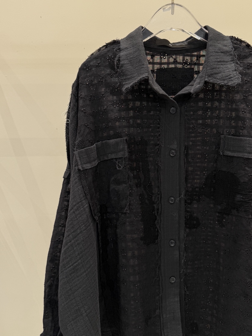 81 MARKET-L韓國直郵實拍女裝新款26春夏休閑襯衫蕾絲衫81 MARKET-L襯衫/蕾絲衫