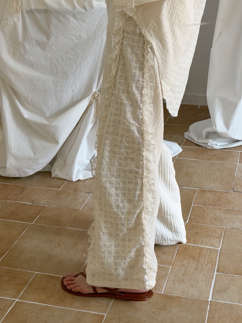 81 MARKET-L韓國代購女裝新品熱賣時尚人氣職業26春夏休閑褲81 MARKET-L休閑褲