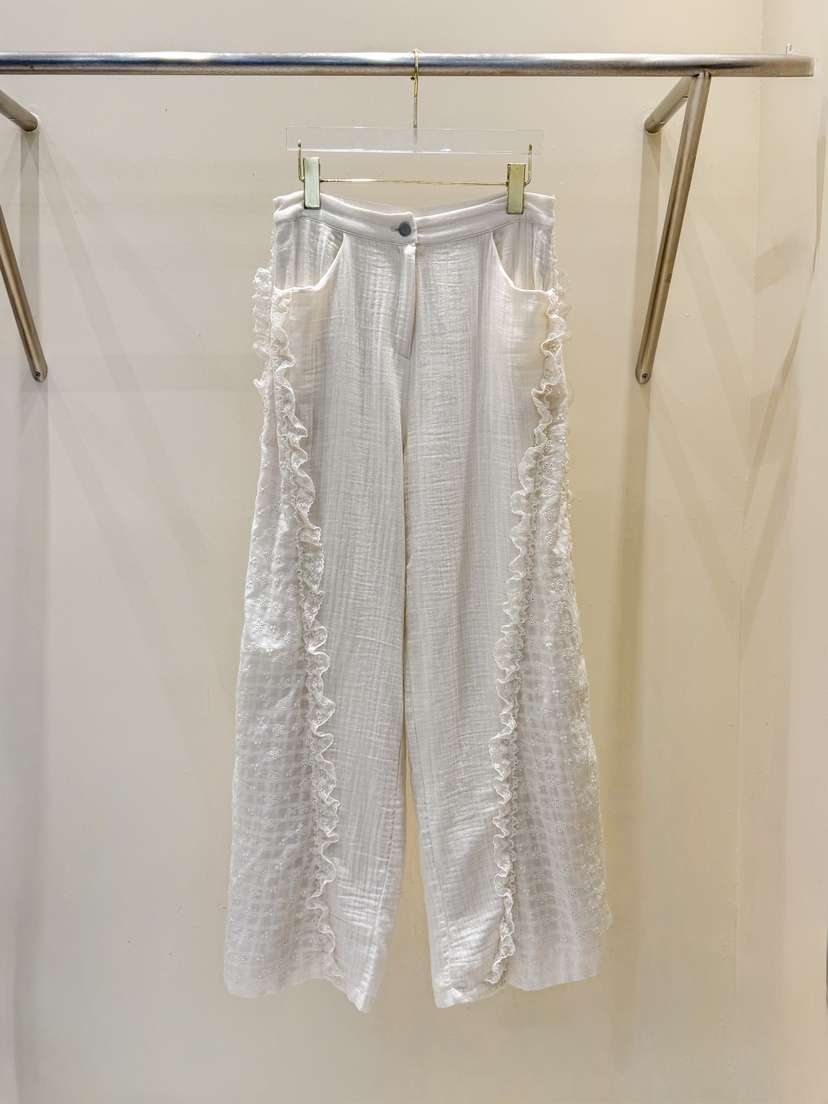 81 MARKET-L韓國代購女裝新品熱賣時尚人氣職業26春夏休閑褲81 MARKET-L休閑褲圖色1