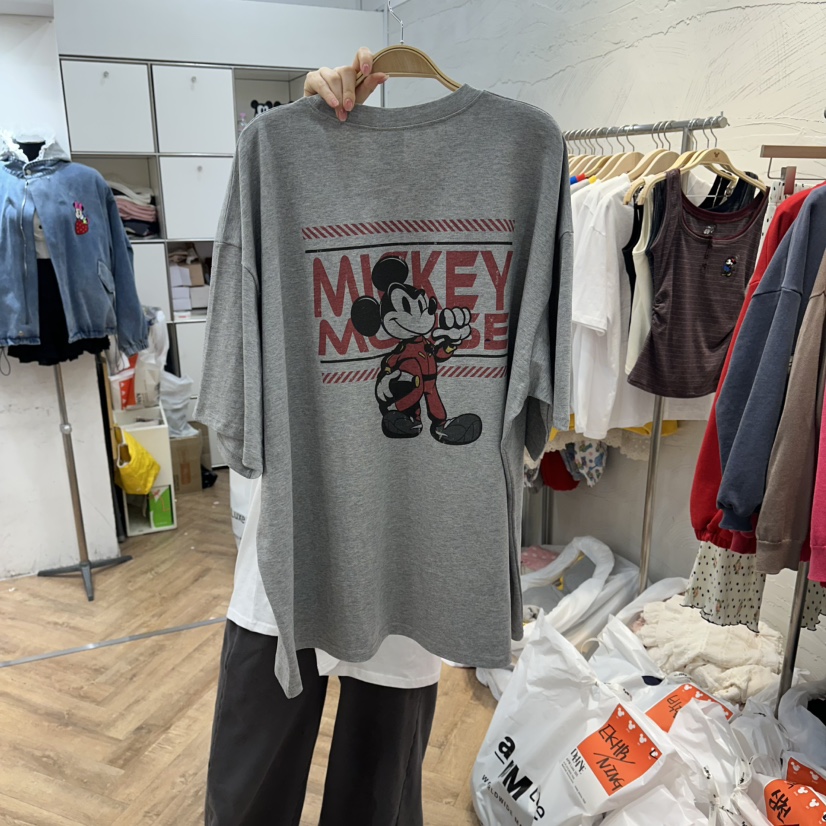 DE LINE韓國代購女裝新款時尚人氣休閑26春夏熱賣推薦T恤DE LINET恤