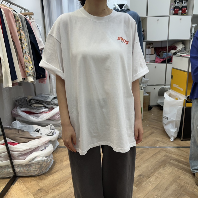 DE LINE韓國代購女裝新款時尚人氣休閑26春夏熱賣推薦T恤DE LINET恤圖色1