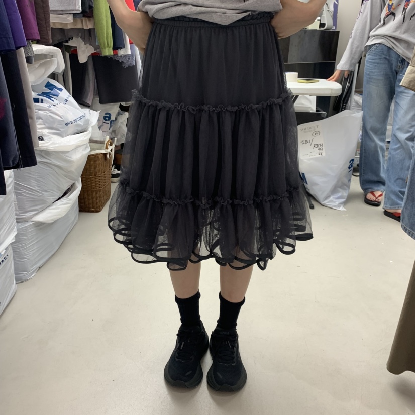 SOLD OUT韓國東大門代購女士新款26春夏職業半身裙中短裙SOLD OUT半身裙/中短裙圖色1