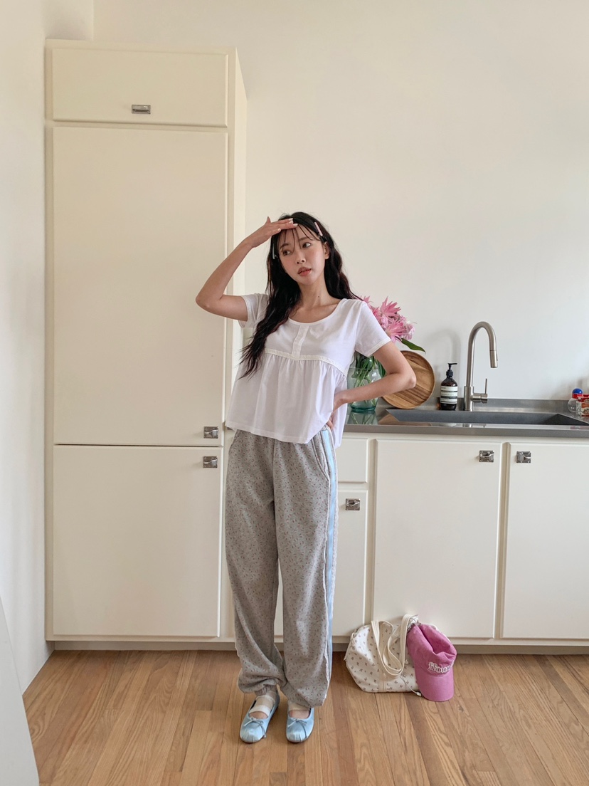 MORE THAN-P韓國代購女裝新款職業人氣時尚26春夏休閑褲MORE THAN休閑褲