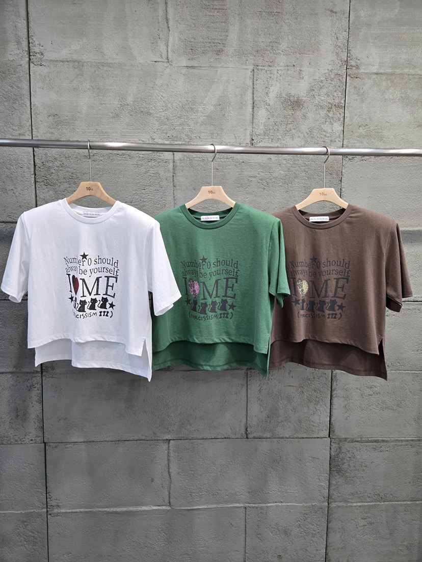 10CC韓國代購女裝新品休閑人氣職業時尚熱賣推薦26春夏T恤10CCT恤