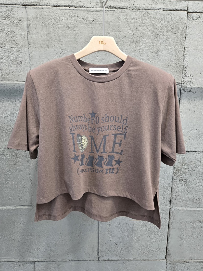 10CC韓國代購女裝新品休閑人氣職業時尚熱賣推薦26春夏T恤10CCT恤圖色2
