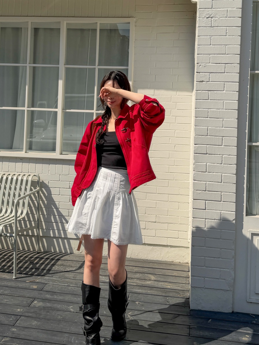 81 MARKET-L韓國東大門直郵女裝新品人氣26春夏休閑短裙81 MARKET-L短裙