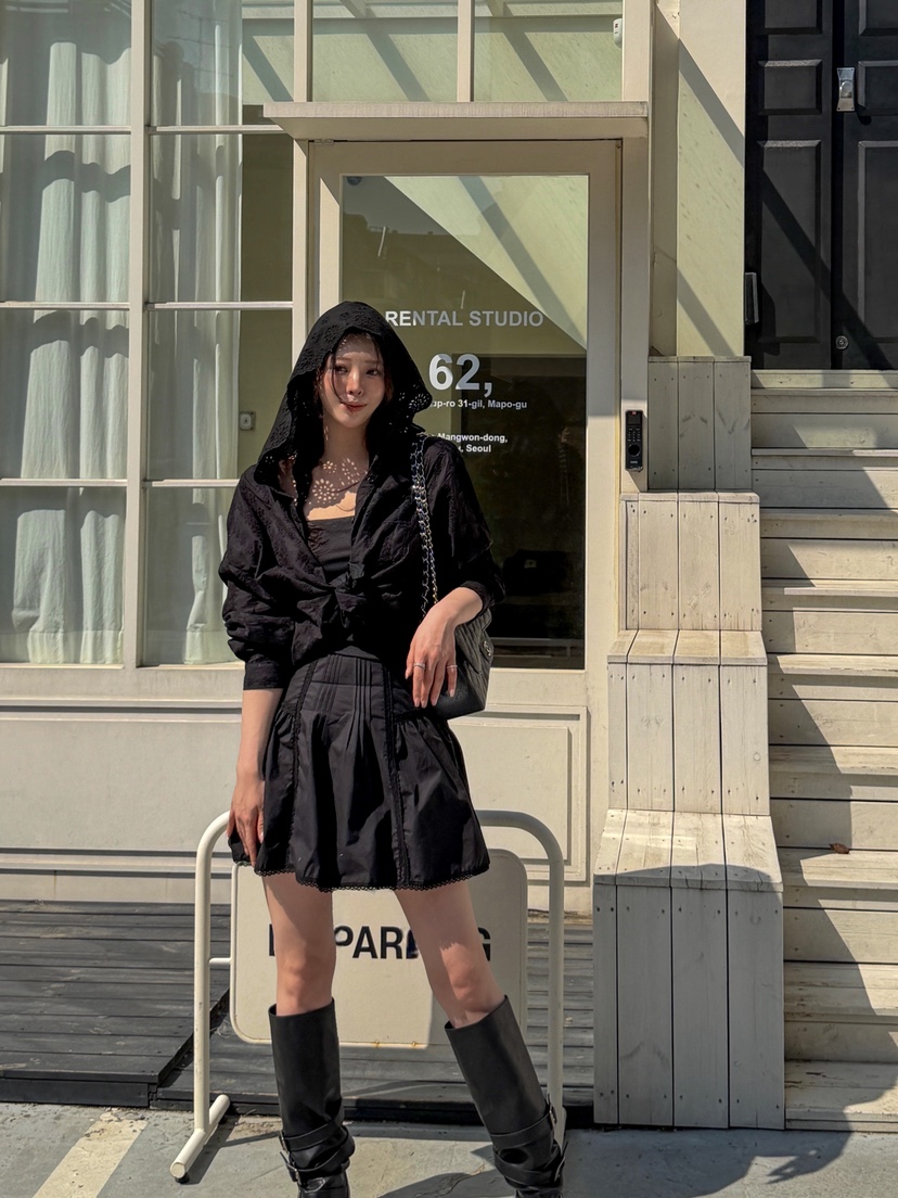 81 MARKET-L韓國東大門直郵女裝新品人氣26春夏休閑短裙81 MARKET-L短裙