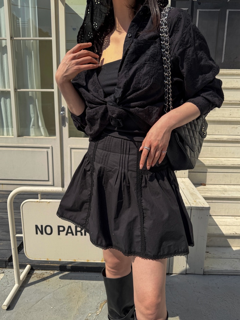 81 MARKET-L韓國東大門直郵女裝新品人氣26春夏休閑短裙81 MARKET-L短裙