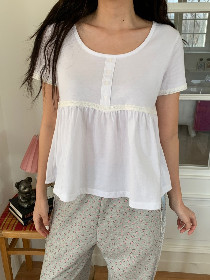 MORE THAN-P韓國代購女士新款推薦職業人氣26春夏休閑T恤MORE THANT恤