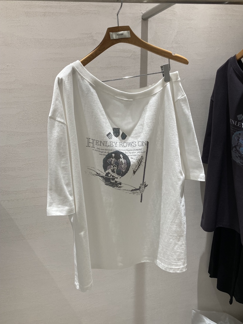 ROUGH韓國直郵女士新品26春夏職業熱賣推薦人氣時尚休閑T恤ROUGHT恤圖色2