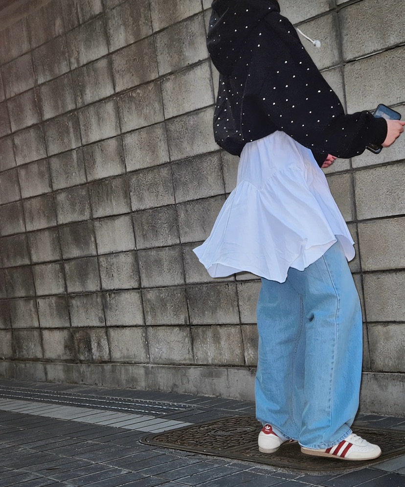 MABE韓國直郵實拍女士新款人氣26春夏職業熱賣連衣裙不對稱MABE連衣裙