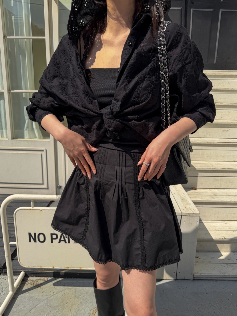 81 MARKET-L韓國代購女裝新品時尚休閑推薦人氣襯衫蕾絲衫81 MARKET-L襯衫/蕾絲衫