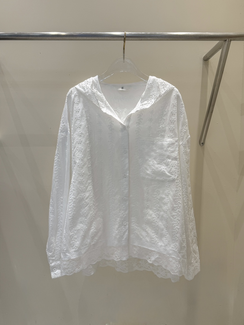81 MARKET-L韓國代購女裝新品時尚休閑推薦人氣襯衫蕾絲衫81 MARKET-L襯衫/蕾絲衫圖色1