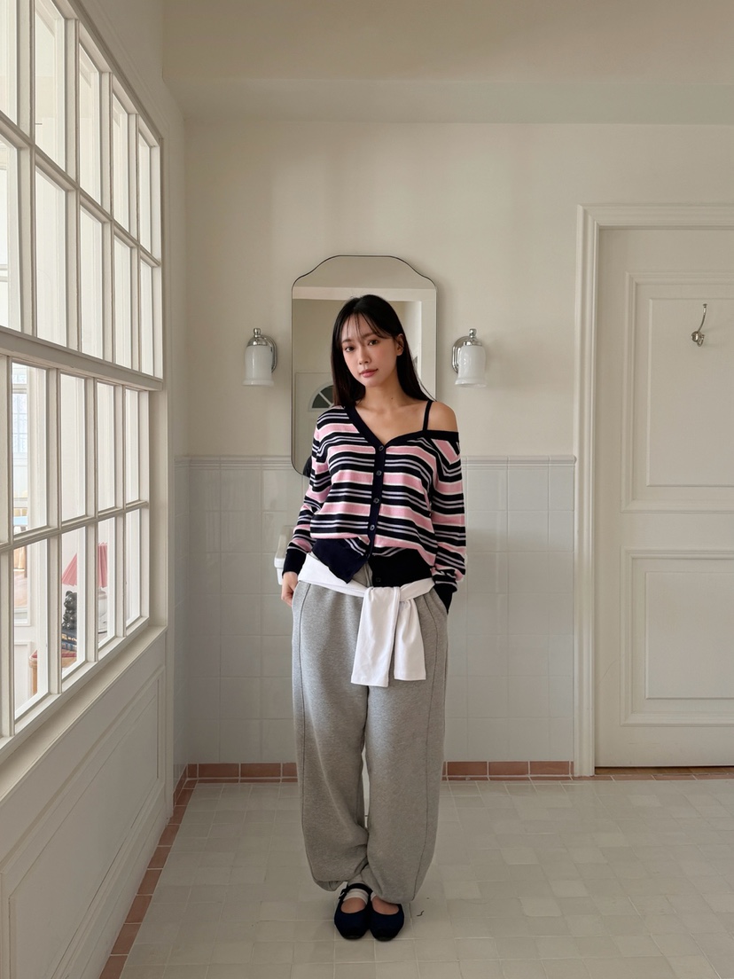 MORE THAN-P韓國東大門直郵女裝新品職業26春夏針織衫開衫MORE THAN針織衫