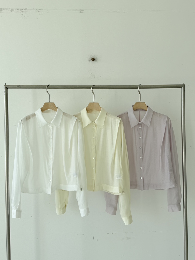 SANTAL韓國直郵女裝新款熱賣時尚職業推薦人氣襯衫蕾絲衫SANTAL襯衫/蕾絲衫