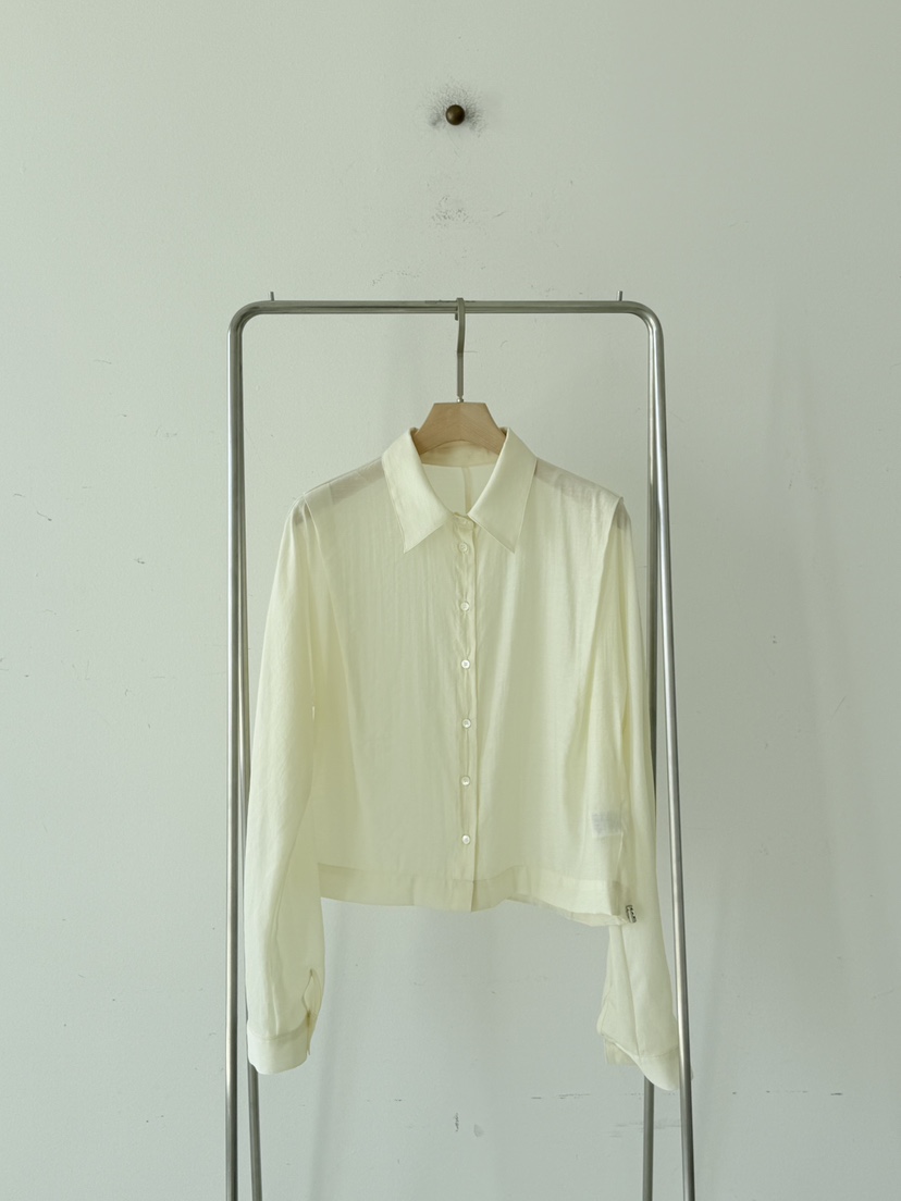 SANTAL韓國直郵女裝新款熱賣時尚職業推薦人氣襯衫蕾絲衫SANTAL襯衫/蕾絲衫圖色2