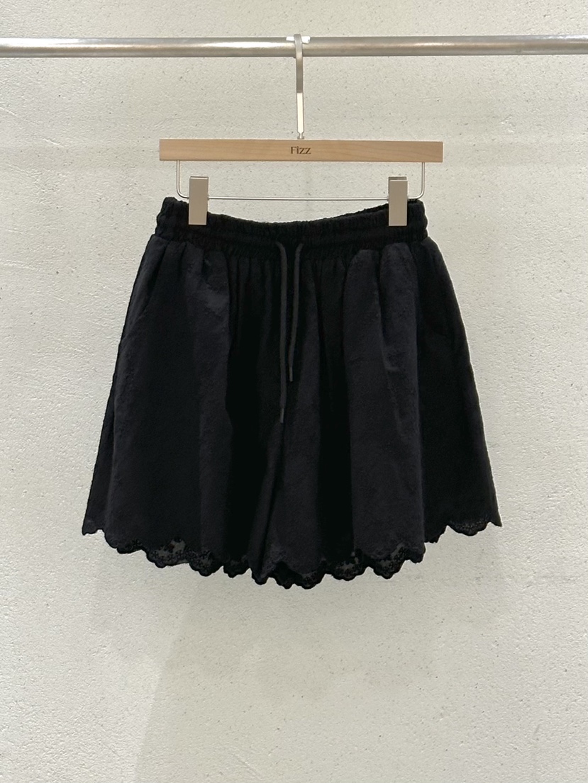 FIZZ韓國直郵女裝新品26春夏人氣職業推薦休閑時尚短褲刺繡FIZZ短褲圖色2