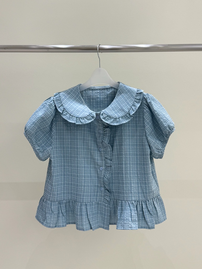 Ccds韓國直郵女士新品時尚熱賣26春夏職業人氣襯衫蕾絲衫Ccds襯衫/蕾絲衫圖色2