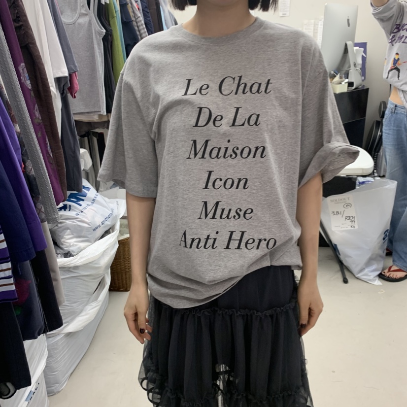 SOLD OUT韓國代購女士新品時尚26春夏人氣休閑職業T恤棉質SOLD OUTT恤圖色1