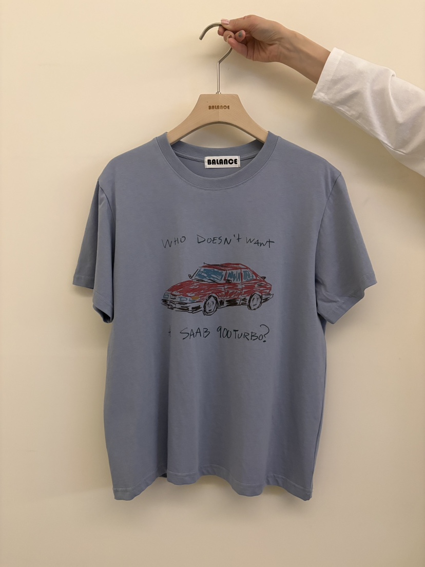 BALANCE韓國直郵女士新品時尚推薦26春夏人氣職業休閑T恤BALANCET恤圖色2