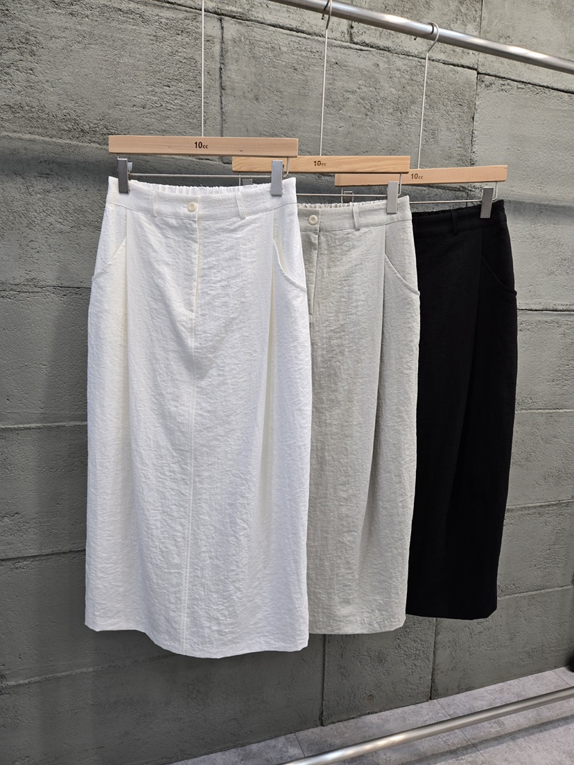 10CC韓國代購女裝新款26春夏推薦人氣時尚職業熱賣休閑長裙10CC長裙