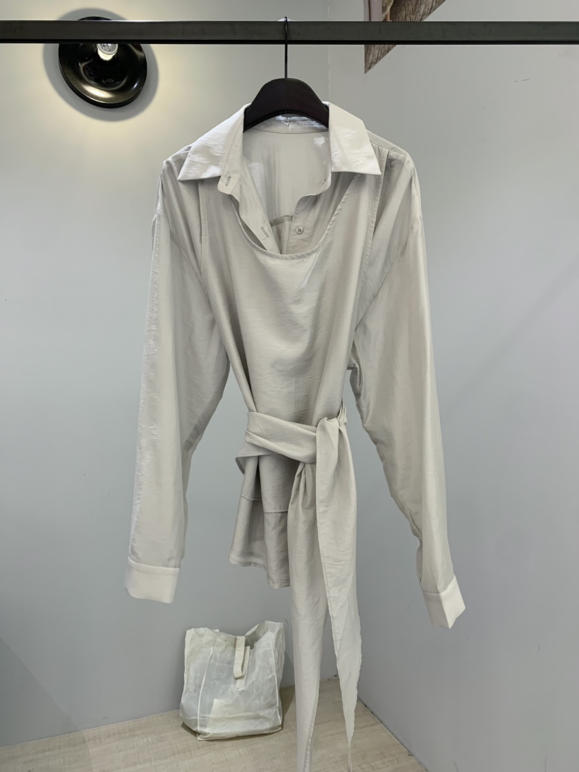 SOFTNESS韓國代購女士新品人氣26春夏職業熱賣襯衫蕾絲衫Softness/Cosmic襯衫/蕾絲衫圖色3