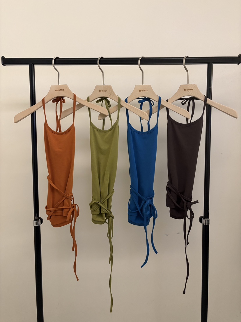 BALANCE韓國直郵實拍女裝新品時尚26春夏休閑推薦吊帶背心BALANCE吊帶/背心