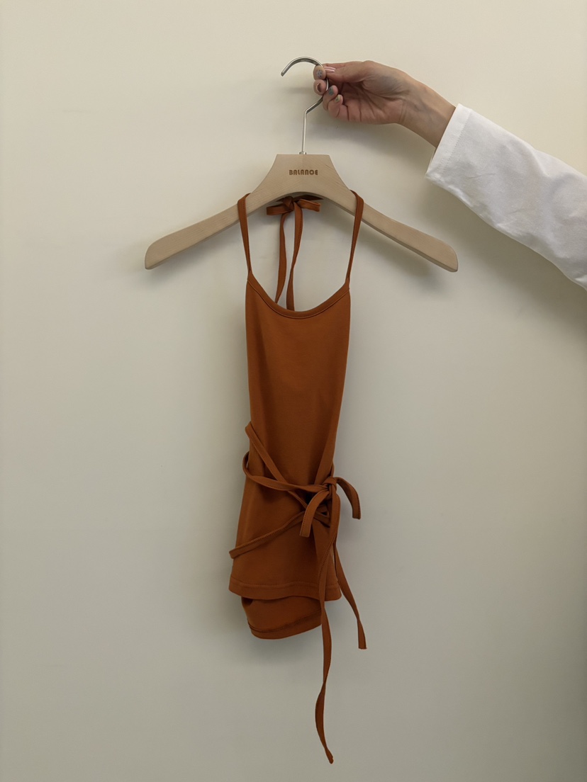 BALANCE韓國直郵實拍女裝新品時尚26春夏休閑推薦吊帶背心BALANCE吊帶/背心圖色1