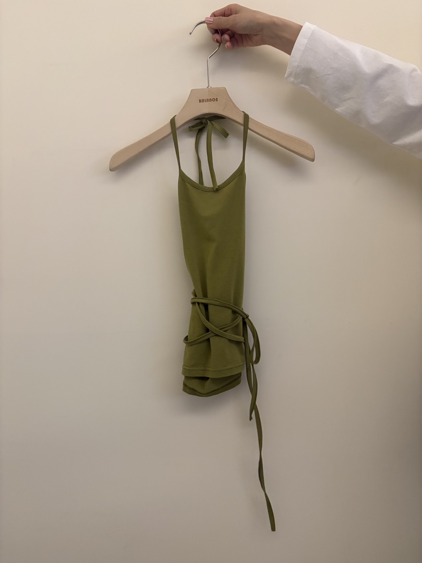 BALANCE韓國直郵實拍女裝新品時尚26春夏休閑推薦吊帶背心BALANCE吊帶/背心圖色2