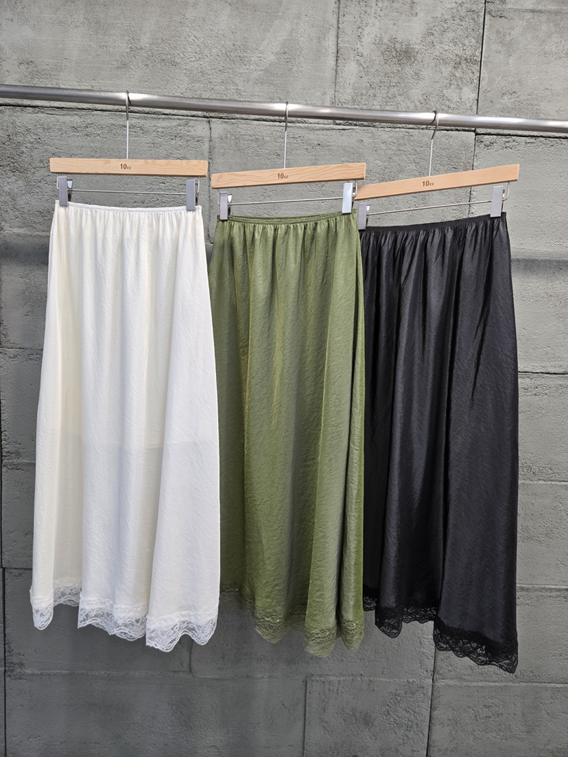 10CC韓國直郵女士新款時尚推薦熱賣26春夏人氣休閑職業長裙10CC長裙