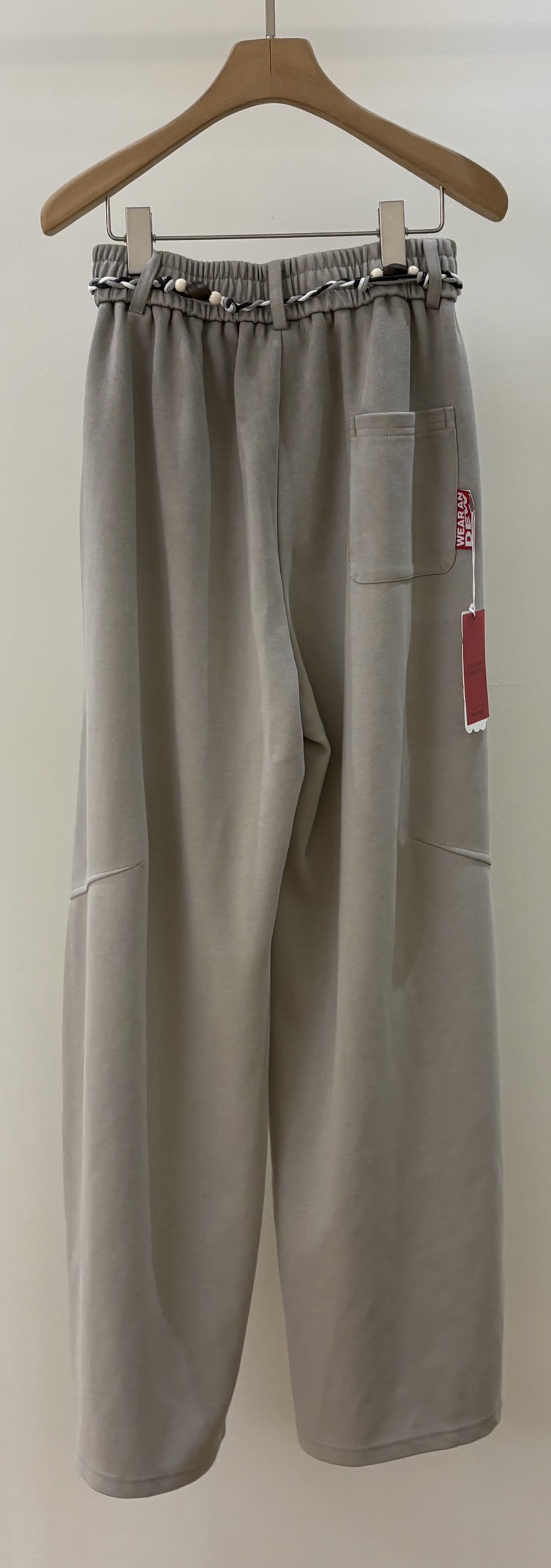 MUSHROOM-A韓國直郵實拍女裝新款職業26春夏熱賣休閑褲流蘇MUSHROOM休閑褲