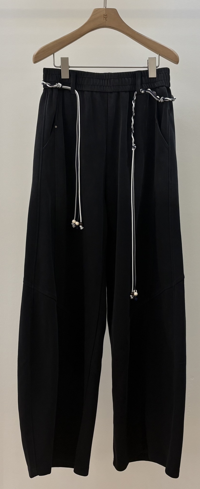 MUSHROOM-A韓國直郵實拍女裝新款職業26春夏熱賣休閑褲流蘇MUSHROOM休閑褲圖色2